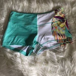 Feed Me Fight Me Gina Halfwolf shorts